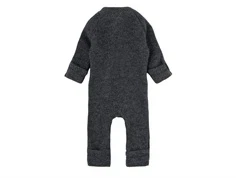 Mikk-line anthracite melange ulddragt merinould